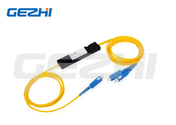 Single-Mode 1x2 SC/UPC Glasfaser-Splitter für CATV und FTTX-Systeme