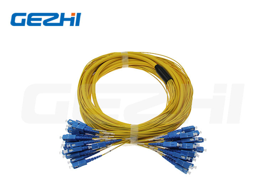 12-Kern-Singlemode Indoor Fiber Optic Patch Cord mit SC-Anschluss