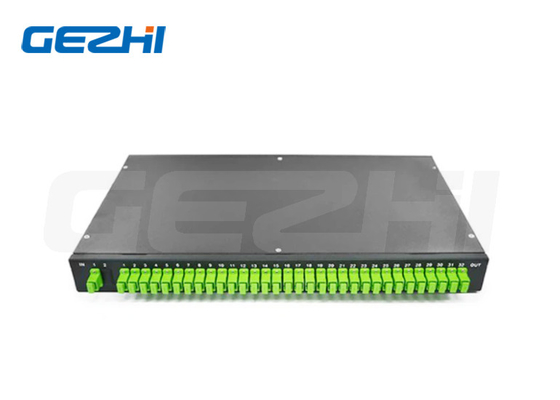 1X8 1X16 Fiber PLC Splitter Rack Mount für passive optische Netzwerke