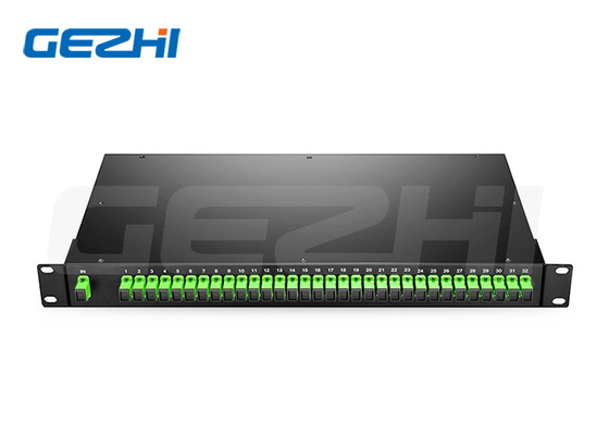 1x32-Hafen Single-Mode-Fiber-PLC-Splitter-Rack-Mount mit SC/APC-Anschluss