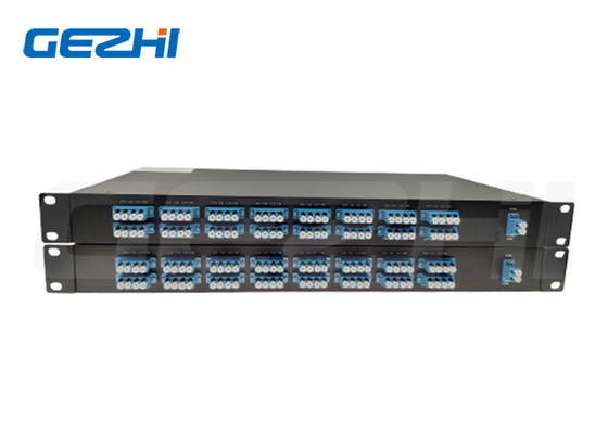 Mehrkanalfilter DWDM 40CH Mux Demux Multiplexer mit 1RU 19