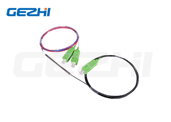 0.9mm Tube Fbt Glasfaser Splitter Einzelmodus Multimode 1x2 1x3