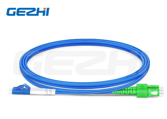 Lc Upc zu Sc Apc Duplex Os2 Single Mode Faser Patch Kabel Innen gepanzerter Lszh 3,0 mm