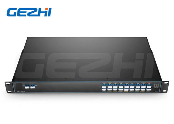 18 Kanäle 1270-1610nm CWDM Mux Demux mit Monitorport und TFF-Technologie