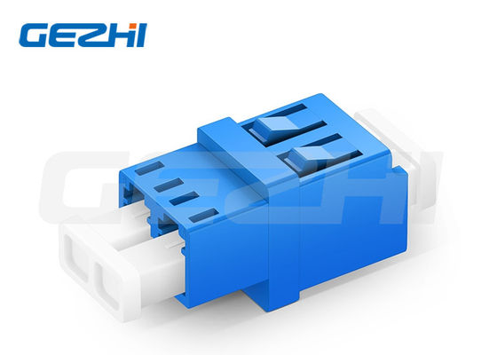 LC/UPC zu LC/UPC Duplex OS2 Glasfaseradapter mit Keramikhülse und werkzeugloser Schnappverbindung für geringe Einfügedämpfung ≤0,2dB