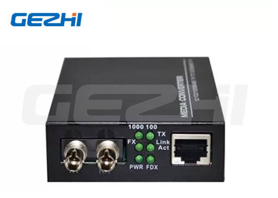 850 nm 550 m Multimode-Fiber-Medien-Konverter von 1000base-Tx auf 1000base-Sx St