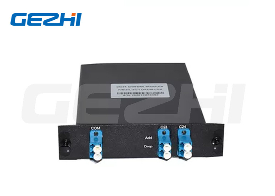 100 GHz FTTX 1310nm 2CH Optical Mux Demux OADM DWDM Add Drop Modul