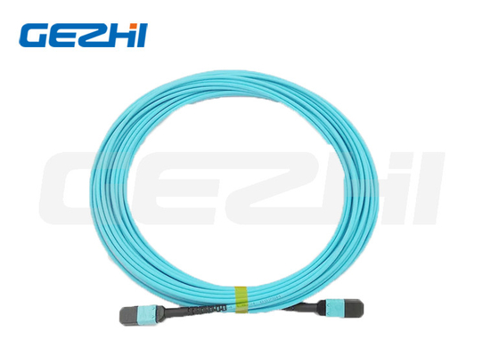Gezhi MPO Kabel 12 Fasern Typ B Multimode OM4 Fiber Patch Cord