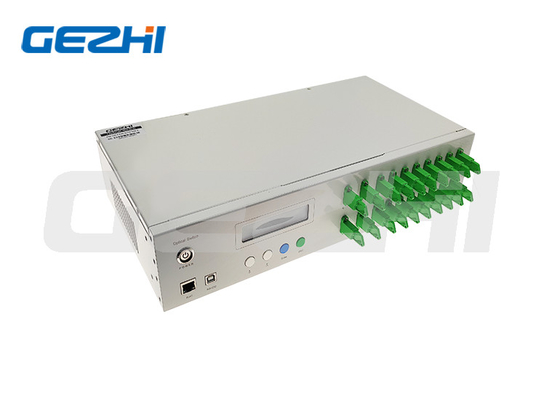 MxN Matrix Optical Switch Rackmount für Ringnetzwerkprüfung Glasfaserkomponente