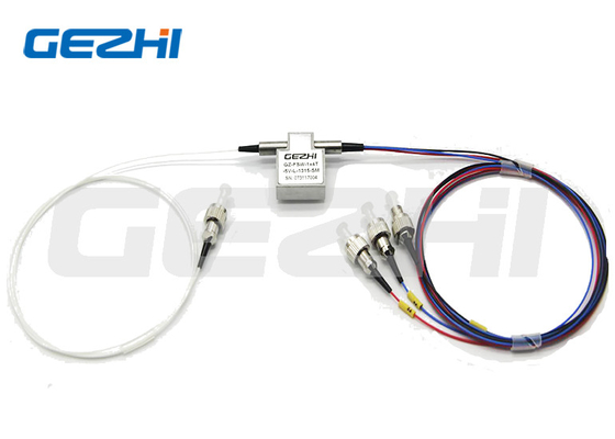 Mechanischer Glasfasernetzwerkschalter 1X3T Einzelmodus mit hoher Kanalisolation