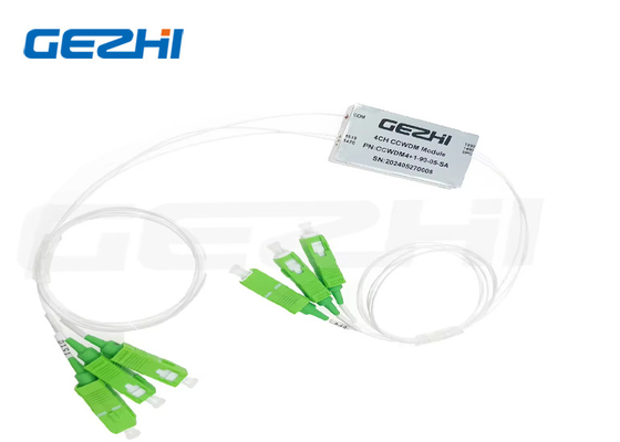 Optische WDM CCWDM 4+1CH SMF-28e mit 0,9 losem Schlauch SC/APC CCWDM-Modul