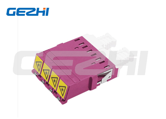 LC OM4 DX Vermeiden Sie Laseradapter ohne Flansche Faseroptikadapter