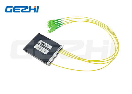 Hohe Stabilität und Zuverlässigkeit 4CH CWDM MUX Modul,1470/1490/1510/1530nm CWDM ABS Box