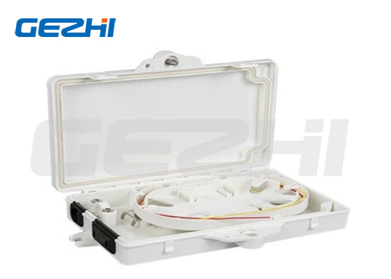 1*2 Mini-Type Splitter 2 Kerne Glasfaser-Termination Box mit 25KG Adapter Kapazität 2pcs