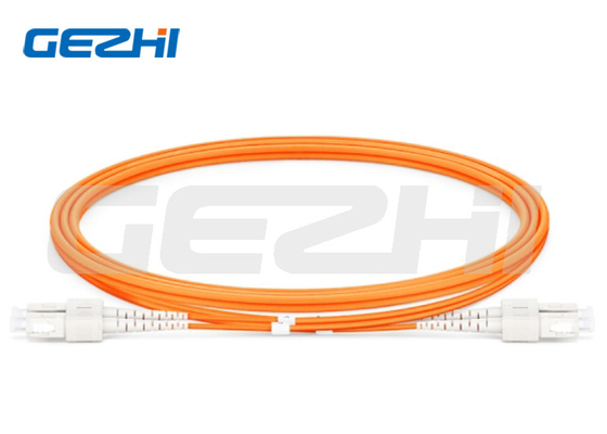 Duplex-Faseroptisches Patch Cord mit SC-UPC-Anschlüssen für die Schnellnetzkommunikation