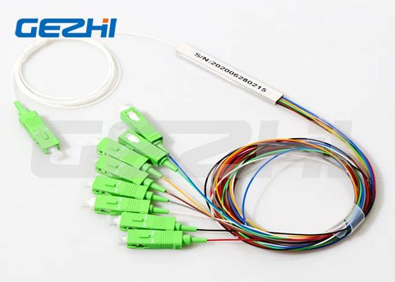 1 × 16 Sc/Upc Glasfasersplitter Plc - Stahlrohrtyp mit SC/APC-Anschluss