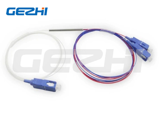 Spaltung Verhältnis Glasfaser 1x2 FBT Kopplung Splitter Glasfaser Splitter OPTICO 1X2 Einmodische FBT Kopplung