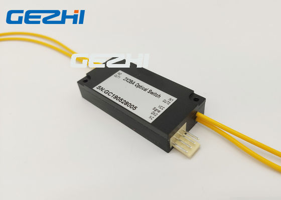 Monomode-, das nicht Faser-Optiküberbrückungs-Schalter 1550nm 2x2 verriegelt