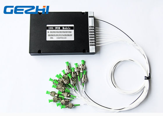Einzelne Faser 100Ghz C371x16 CH passives DWDM Mux FC APC