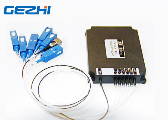 Kanal 1610nm CWDM Mux Demux Sc UPC Pigtailed 6