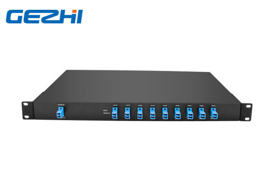 Verbessern Sie Hafen LC-PC Pigtailed Doppel-1x8 optisches DWDM Mux