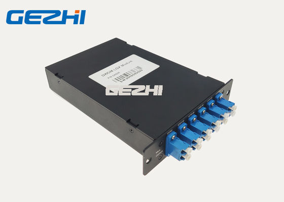 1x4-Kanal-passives DWDM-Mux-Modul mit 100 GHz-Gitter und Duplexfaser für Hochleistungsnetze