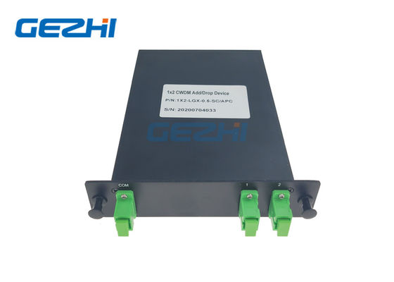 1510nm 1x2 CWDM einzeln addieren Tropfen-passives Mehrfachkoppler-Modul