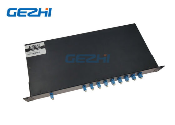 Beanspruchen Sie besteigbares C38 100Ghz 1x18 CH passives DWDM Mux stark