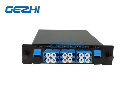 12 Kanäle 5G DWDM Mux Demux OMUX FELDBETT-Funktelegrafie-Module