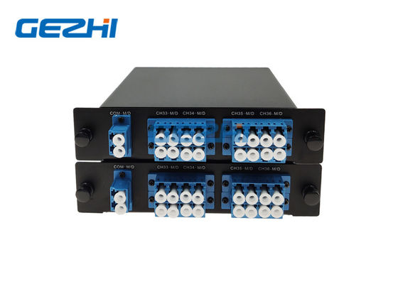 Faser zwei verdoppeln 8 Weise C28 optisches DWDM Mux Demux