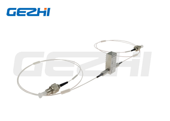 1650nm 3 Port Glasfaserschalter Industrie Lc / Upc-Anschluss Glasfaserschalter